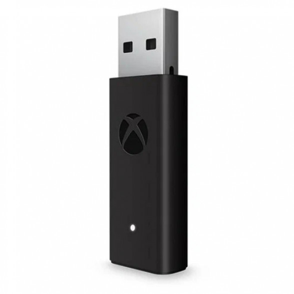 Геймпад Microsoft Xbox One and Series S/X Controller + беспроводной адаптер для PC, черный в Чите