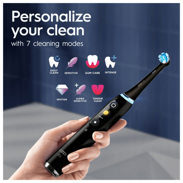 Электрическая зубная щетка Oral-B iO Series 9s (387071), Black Onyx в Чите