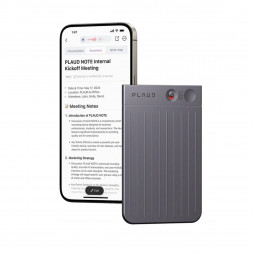 Диктофон с искусственным интеллектом GPT-5 Plaud Note, Black/черный