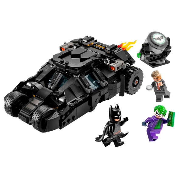 Конструктор LEGO Super Heroes 76303 Тумблер Бэтмена против Двуликого и Джокера в Чите