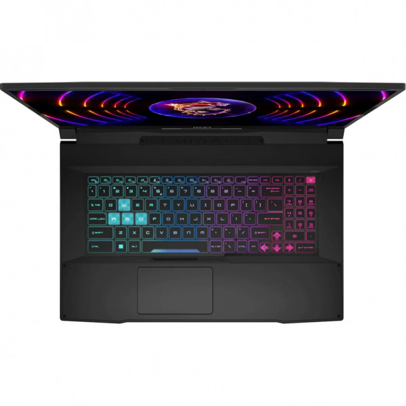 Ноутбук MSI Katana 17 B13VEK-1624XRUY (17.3&amp;quot;, IPS, Intel Core i5 13420H 2.1ГГц, 8 ядер, 16ГБ DDR5, 512ГБ SSD, NVIDIA GeForce RTX 4050 - 6 ГБ, без ОС), черный в Чите
