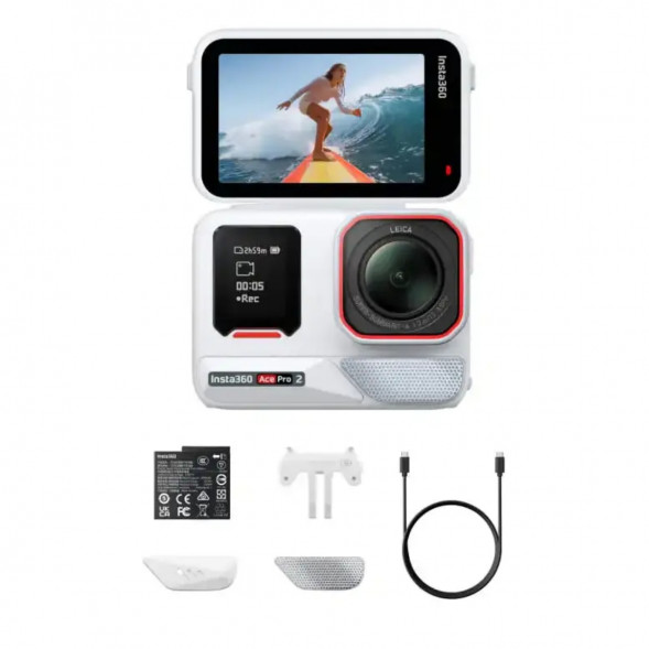 Экшн-камера Insta360 Ace Pro 2, Arctic White в Чите