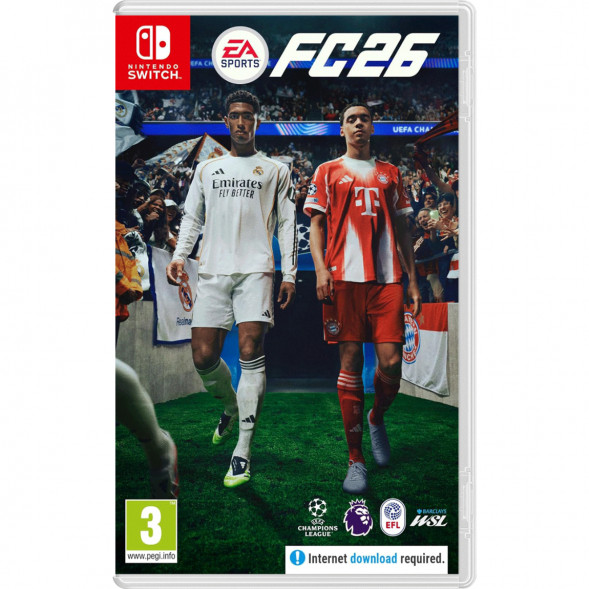 Игра EA Sports FC 26 (FIFA 26) [Nintendo Switch, русские субтитры] в Чите