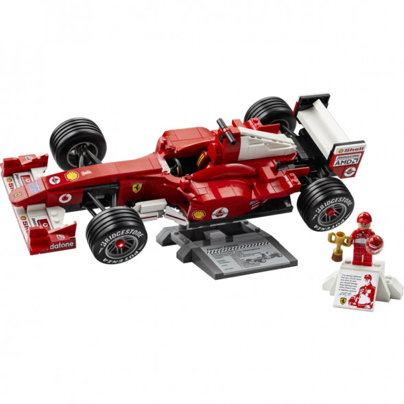 Конструктор LEGO Icons 11375 Ferrari F2004 и Михаэль Шумахер в Чите