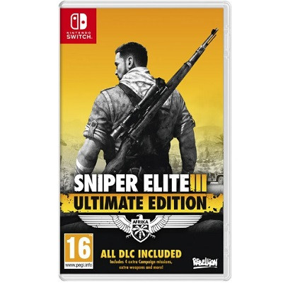 Игра Sniper Elite 3 Ultimate Edition для Nintendo Switch, картридж в Чите