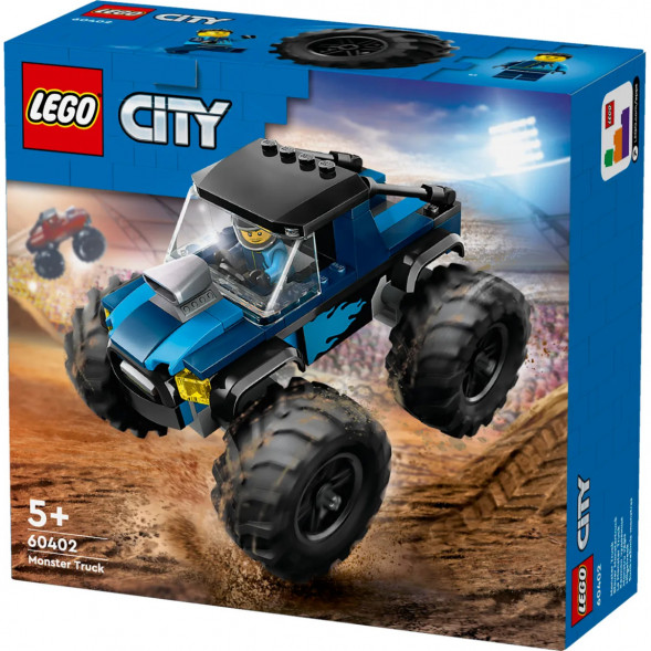 Конструктор LEGO City 60402 Синий Монстр-трак в Чите