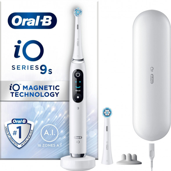Электрическая зубная щетка Oral-B iO Series 9s (387224), White в Чите