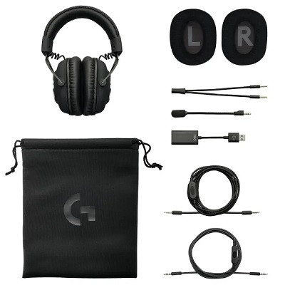 Компьютерная гарнитура Logitech G PRO X, черный в Чите