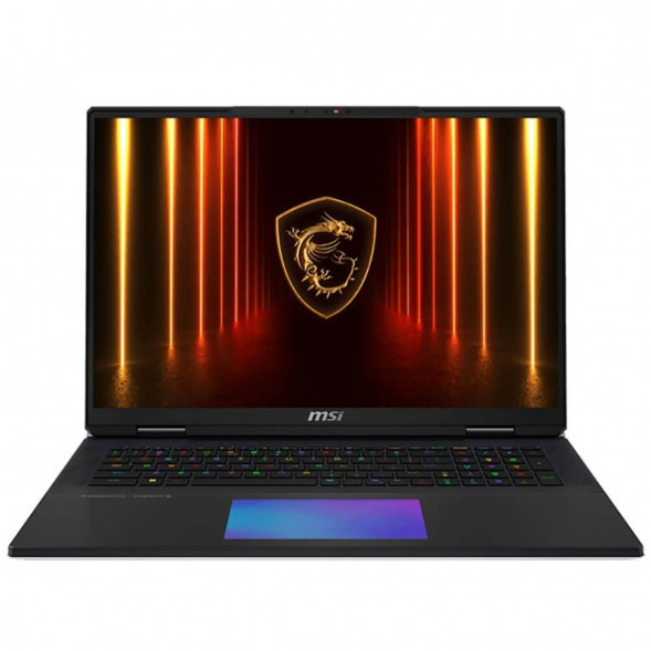 Ноутбук MSI Titan 18 HX AI A2XWJG-206RU (18&amp;quot;, IPS, Intel Core Ultra 9 285HX 2.8ГГц, 24 ядра, 64ГБ DDR5, 4ТБ SSD, NVIDIA GeForce RTX 5090 24 ГБ, Windows 11 Home), черный в Чите