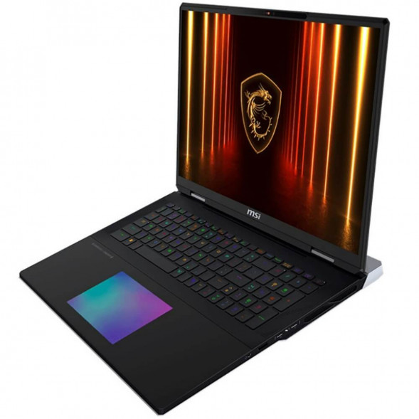 Ноутбук MSI Titan 18 HX AI A2XWJG-206RU (18&amp;quot;, IPS, Intel Core Ultra 9 285HX 2.8ГГц, 24 ядра, 64ГБ DDR5, 4ТБ SSD, NVIDIA GeForce RTX 5090 24 ГБ, Windows 11 Home), черный в Чите