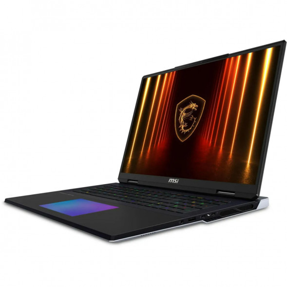 Ноутбук MSI Titan 18 HX AI A2XWJG-206RU (18&amp;quot;, IPS, Intel Core Ultra 9 285HX 2.8ГГц, 24 ядра, 64ГБ DDR5, 4ТБ SSD, NVIDIA GeForce RTX 5090 24 ГБ, Windows 11 Home), черный в Чите