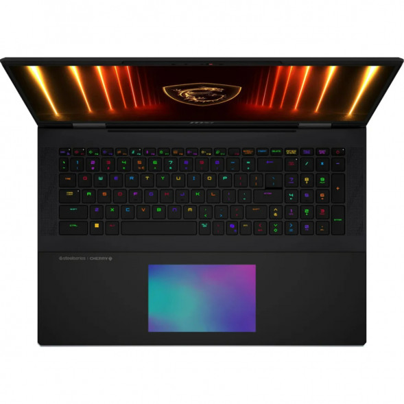 Ноутбук MSI Titan 18 HX AI A2XWJG-206RU (18&amp;quot;, IPS, Intel Core Ultra 9 285HX 2.8ГГц, 24 ядра, 64ГБ DDR5, 4ТБ SSD, NVIDIA GeForce RTX 5090 24 ГБ, Windows 11 Home), черный в Чите