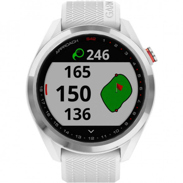Умные часы для гольфа Garmin Approach S42, белый 010-02572-01 в Чите