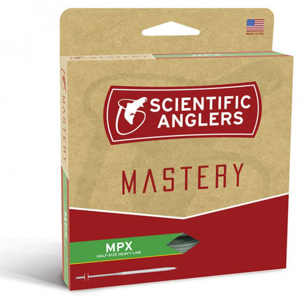Шнур нахлыстовый Scientific Anglers Mastery MPX 120760 WF-7-F, Buckskin/Green в Чите