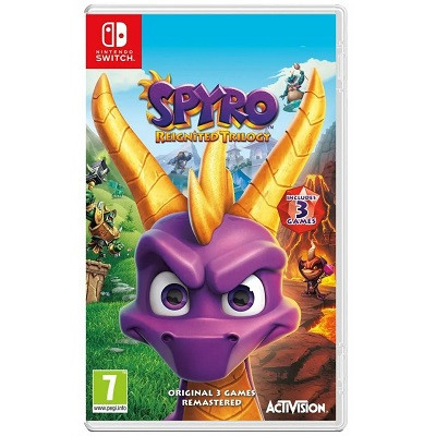 Игра Spyro Reignited Trilogy для Nintendo Switch, картридж в Чите