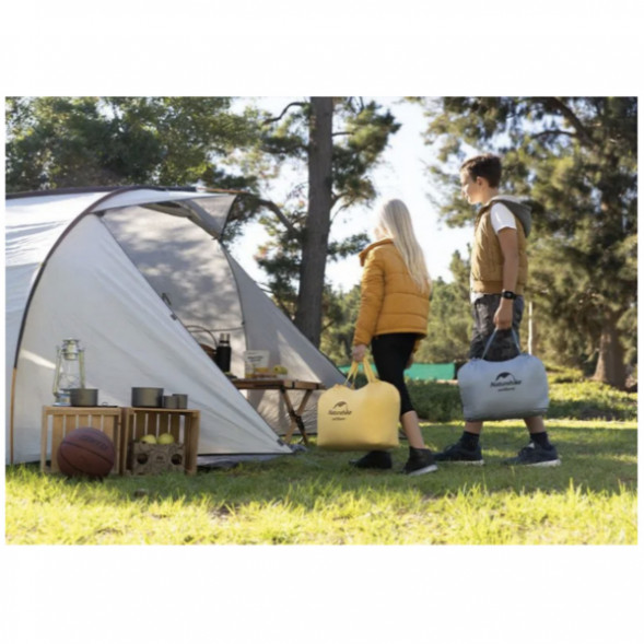 Спальный мешок Naturehike C180 (190x75см), желтый в Чите
