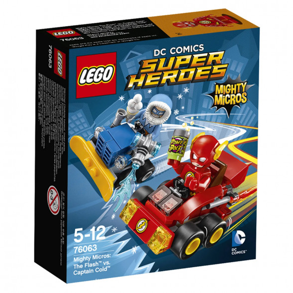 Конструктор LEGO Super Heroes 76063 Флэш против Капитана Холода в Чите