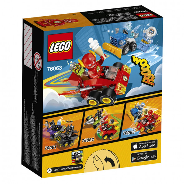Конструктор LEGO Super Heroes 76063 Флэш против Капитана Холода в Чите