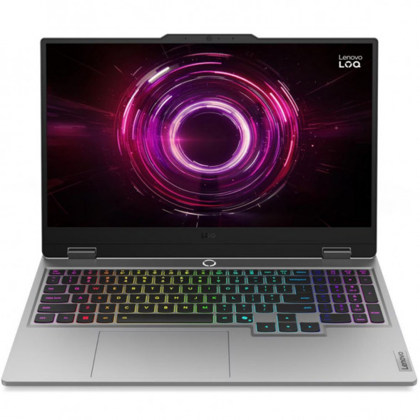 Ноутбук Lenovo LOQ 15AHP10 (83JG003DPB) (15.6&amp;quot;,  IPS, AMD Ryzen 5 220, 6 ядер, 16 ГБ DDR5, SSD 512 ГБ, NVIDIA GeForce RTX 5050 - 8 ГБ, без ОС), серый в Чите