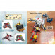 Книга и набор кубиков LEGO Star Wars Buch &amp;amp; Steine-Set Fur 8 einmalige Lego Modelle! в Чите