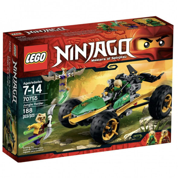 Конструктор LEGO Ninjago 70755 Тропический багги зелёного ниндзя в Чите