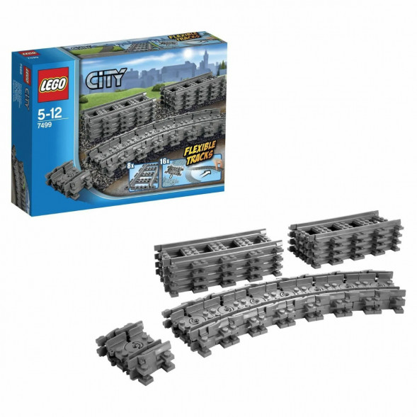 Конструктор LEGO City Trains 7499 Гибкие пути в Чите