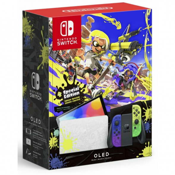Игровая приставка Nintendo Switch OLED 64 ГБ, Splatoon 3 Edition в Чите