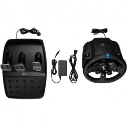 Комплект Logitech G923 Trueforce (PC, Xbox Series X, S, One), черный