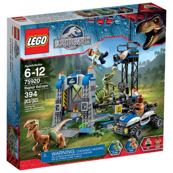 Конструктор LEGO Jurassic World 75920 Побег ящера в Чите