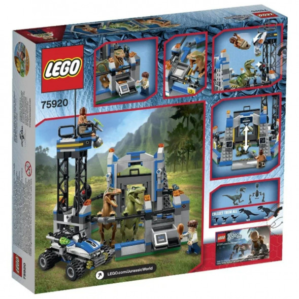 Конструктор LEGO Jurassic World 75920 Побег ящера в Чите