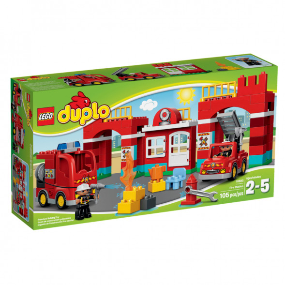 Конструктор LEGO DUPLO 10593 Пожарная часть в Чите