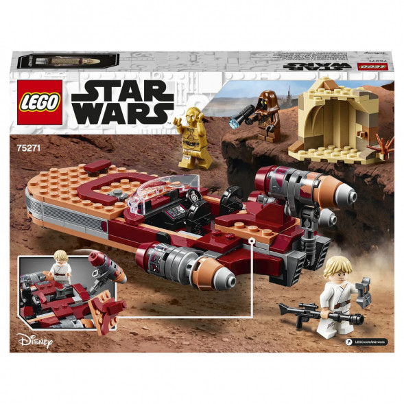 Конструктор LEGO Star Wars 75271 Спидер Люка Сайуокера в Чите