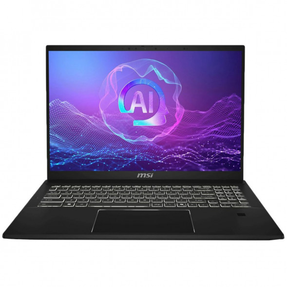 Ноутбук трансформер MSI Summit Pro 16 AI A2HVETG-085RU (16&amp;quot;, IPS, Intel Core Ultra 7 255H 2ГГц, 16 ядер, 32ГБ LPDDR5, 1ТБ SSD, NVIDIA GeForce RTX 4050 - 6 ГБ, Windows 11 Pro), черный в Чите