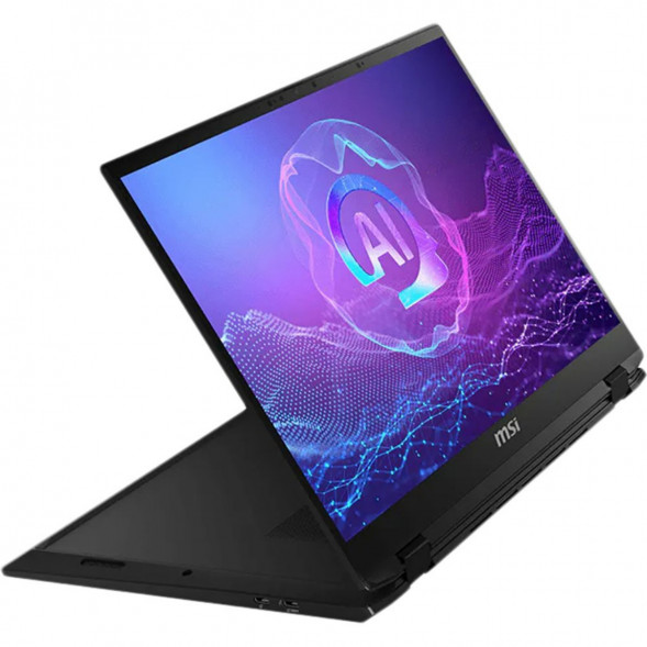 Ноутбук трансформер MSI Summit Pro 16 AI A2HVETG-085RU (16&amp;quot;, IPS, Intel Core Ultra 7 255H 2ГГц, 16 ядер, 32ГБ LPDDR5, 1ТБ SSD, NVIDIA GeForce RTX 4050 - 6 ГБ, Windows 11 Pro), черный в Чите
