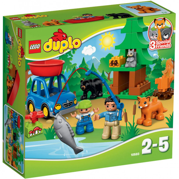 Конструктор LEGO DUPLO 10583 Рыбалка в лесу в Чите