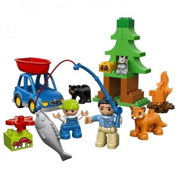 Конструктор LEGO DUPLO 10583 Рыбалка в лесу в Чите