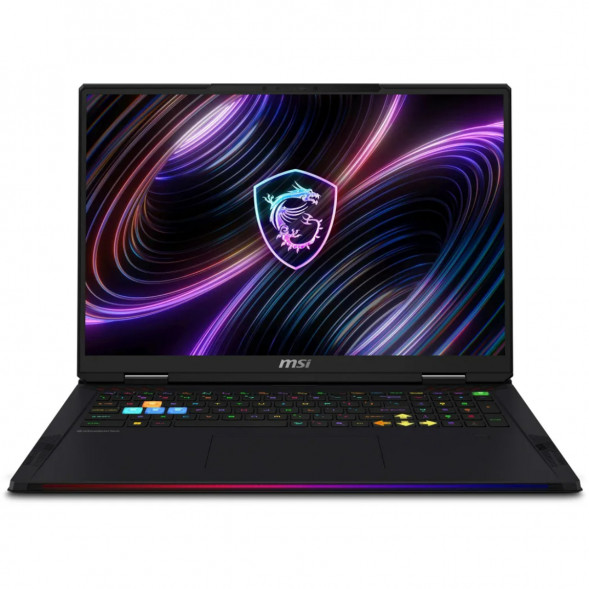 Ноутбук MSI Raider 18 Max HX A2WI-1048RU (18&amp;quot;, IPS, Intel Core Ultra 9 290HX Plus 2.7ГГц, 24 ядра, 32ГБ DDR5, 2ТБ SSD, NVIDIA GeForce RTX 5080 - 16 ГБ, TGP 175Вт, Windows 11 Home), черный в Чите