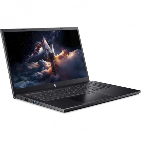 Ноутбук Acer Nitro V 15 ANV15-52-57BB (15.6&amp;quot;, IPS, Intel Core i5 13420H 2.1ГГц, 8 ядер, 16ГБ DDR4, 512ГБ SSD, NVIDIA GeForce RTX 5050 - 8 ГБ, Windows 11 Home), черный в Чите