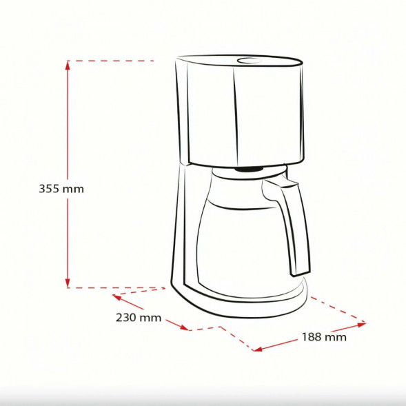 Кофеварка капельная Melitta Enjoy Top Therm, черная в Чите