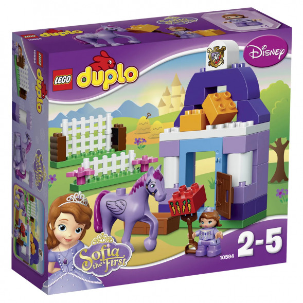Конструктор LEGO DUPLO 10594 София Прекрасная: королевская конюшня в Чите