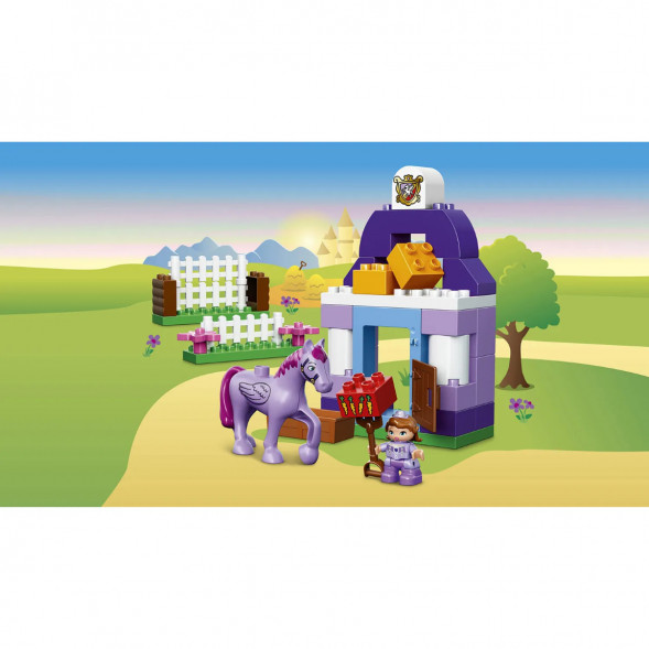 Конструктор LEGO DUPLO 10594 София Прекрасная: королевская конюшня в Чите