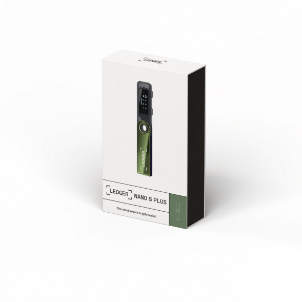 Криптокошелек Ledger Nano S Plus 1 шт., Oxidate Green в Чите
