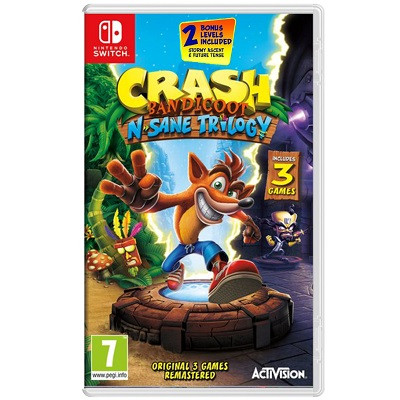 Игра Crash Bandicoot N-Sane Trilogy для (Switch, английский язык) в Чите