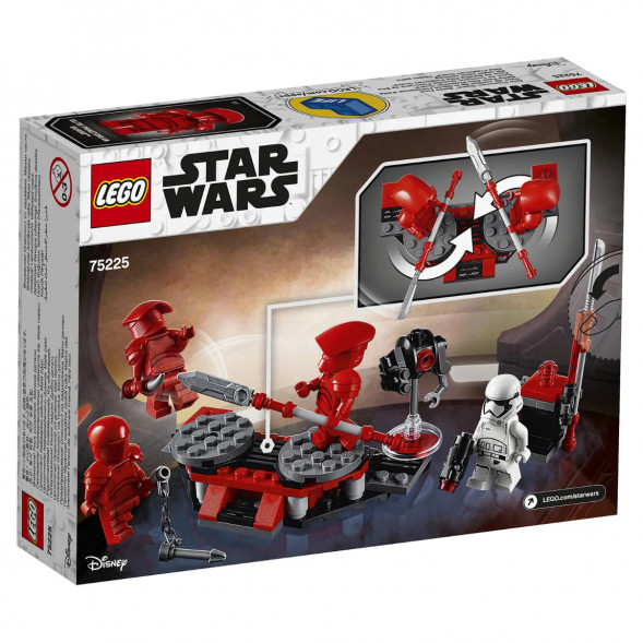 Конструктор LEGO Star Wars 75225 Боевой набор Элитной преторианской гвардии в Чите