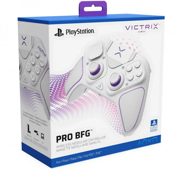 Беспроводной контроллер PDP Victrix Pro BFG для PS5, белый в Чите