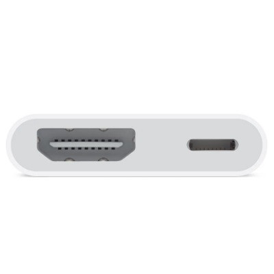 Адаптер Apple Lightning - HDMI/Lightning (MD826ZM/A) 0.1 м, белый в Чите