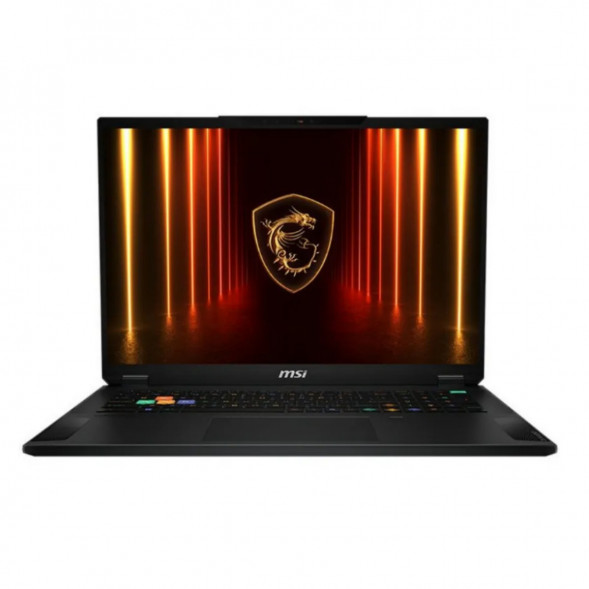 Ноутбук MSI Stealth 18 HX AI A2XWHG-098XRUY (18&amp;quot;, IPS, Intel Core Ultra 9 275HX 2.7ГГц, 24 ядра, 32ГБ DDR5, 1ТБ SSD, NVIDIA GeForce RTX 5070 Ti - 12 ГБ, без ОС), черный в Чите