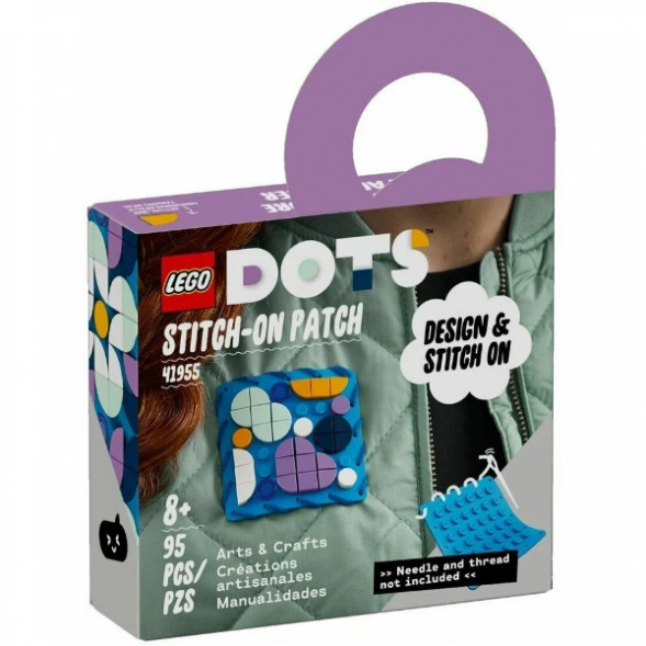 Конструктор LEGO DOTS 41955 Пластина-нашивка с тайлами в Чите