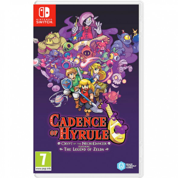 Игра Cadence of Hyrule: Crypt of the NecroDancer Featuring The Legend of Zelda [Nintendo Switch, английская версия] в Чите