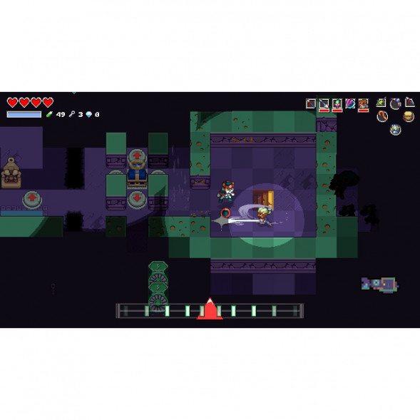 Игра Cadence of Hyrule: Crypt of the NecroDancer Featuring The Legend of Zelda [Nintendo Switch, английская версия] в Чите